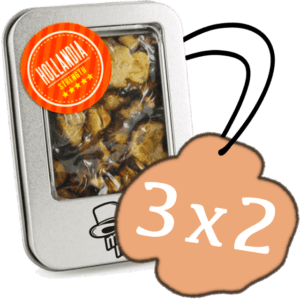 Oferta 3x2 Hollandia Trufas Magicas. Compra 3 paga por 2.