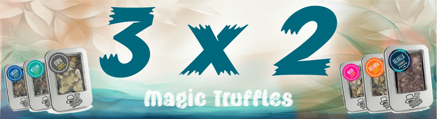 Slider en ingles de oferta 3x2 trufas magicas